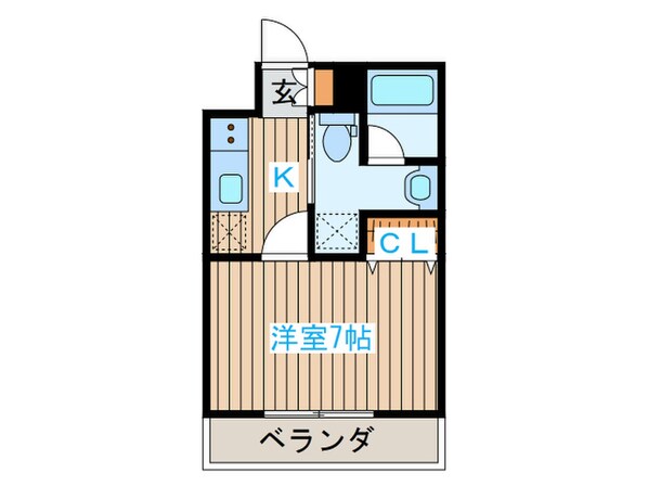 エルスタンザ通町の物件間取画像